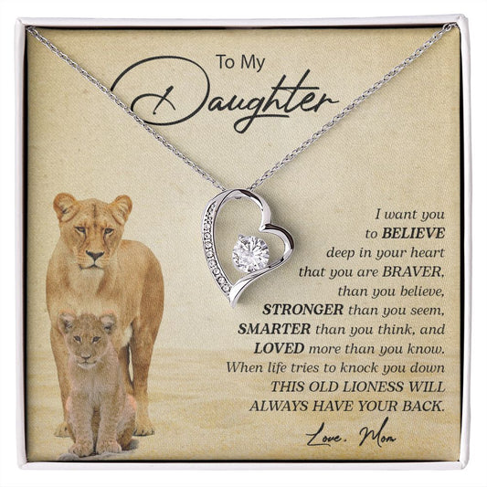 My Daughter | This Old Lioness - Forever Love Necklace